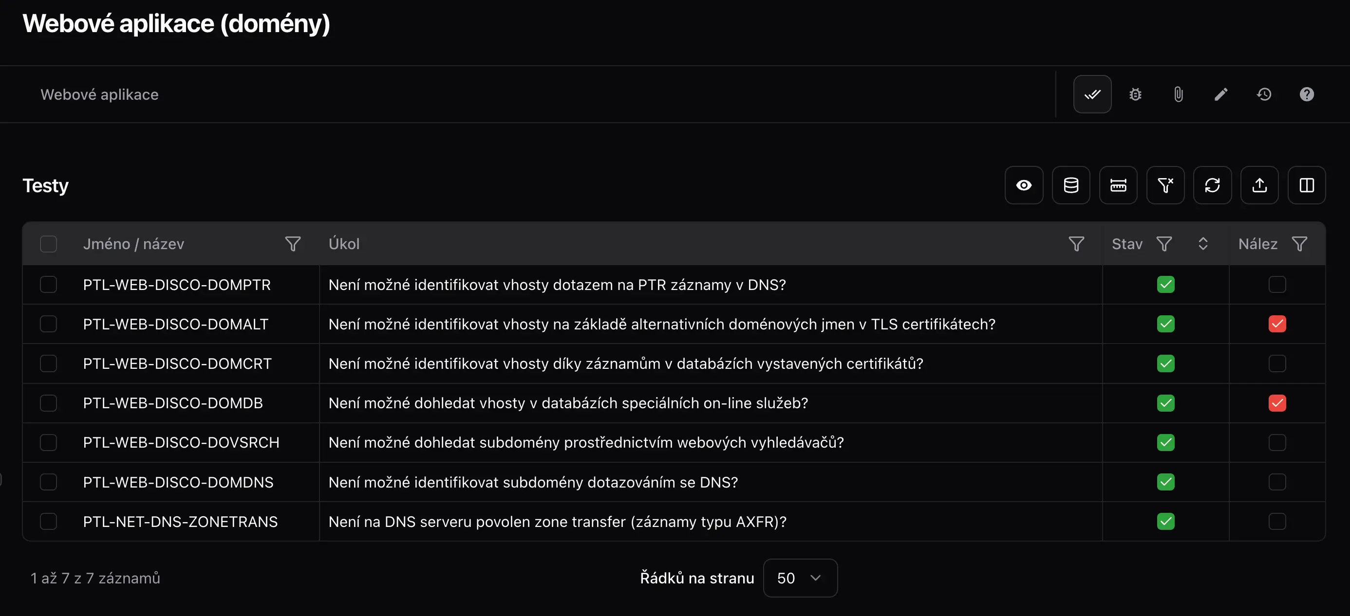 Objevení subdomény s interním CRM